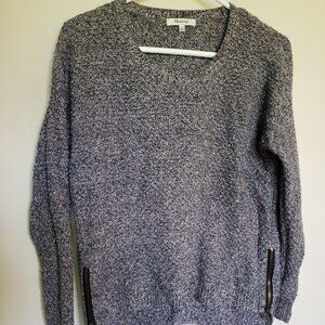 side zip Madewell sweater